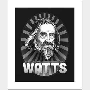 ALAN WATTS Posters and Art